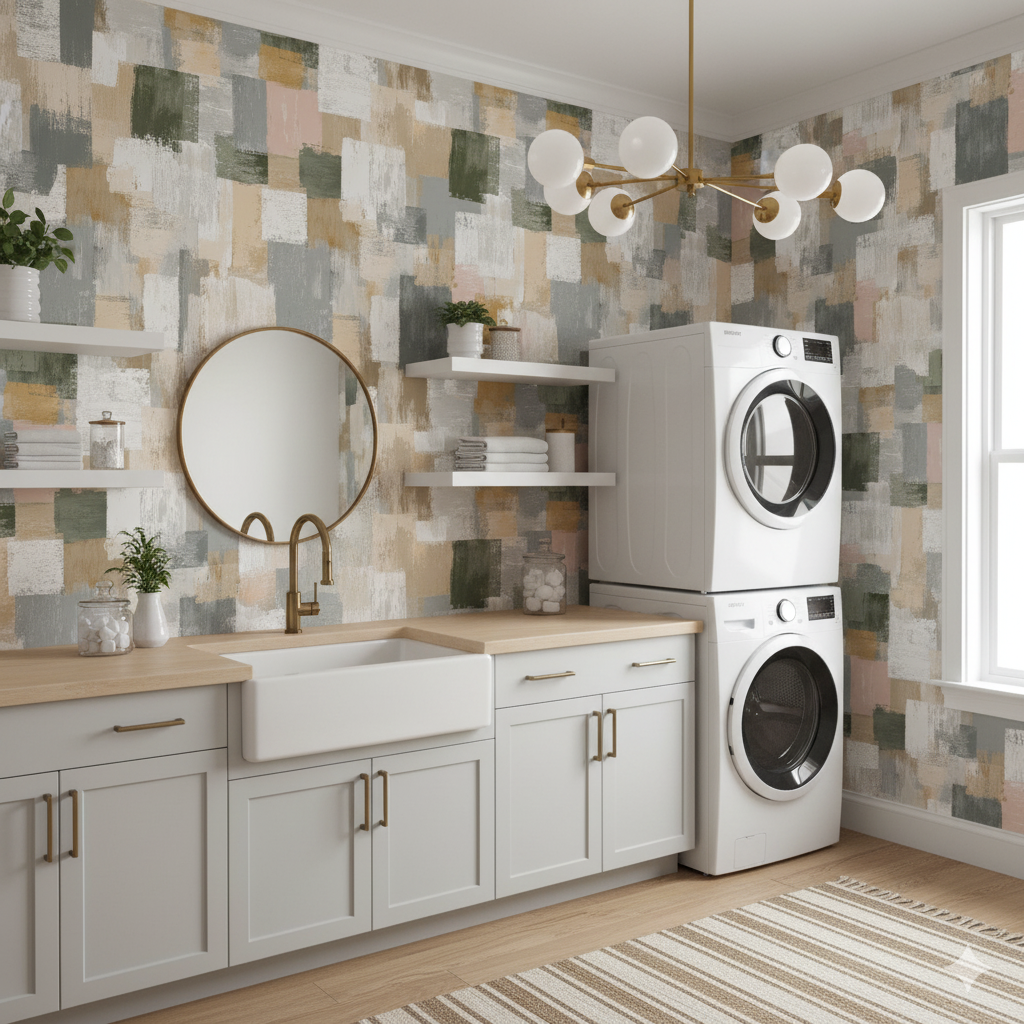 Prairie Grid Wallpaper