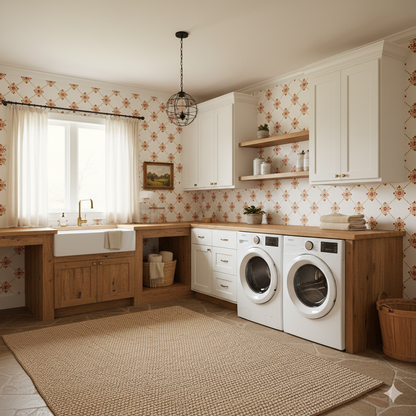 Santa Fe Lattice Wallpaper