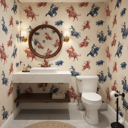 Rodeo Sketch Wallpaper