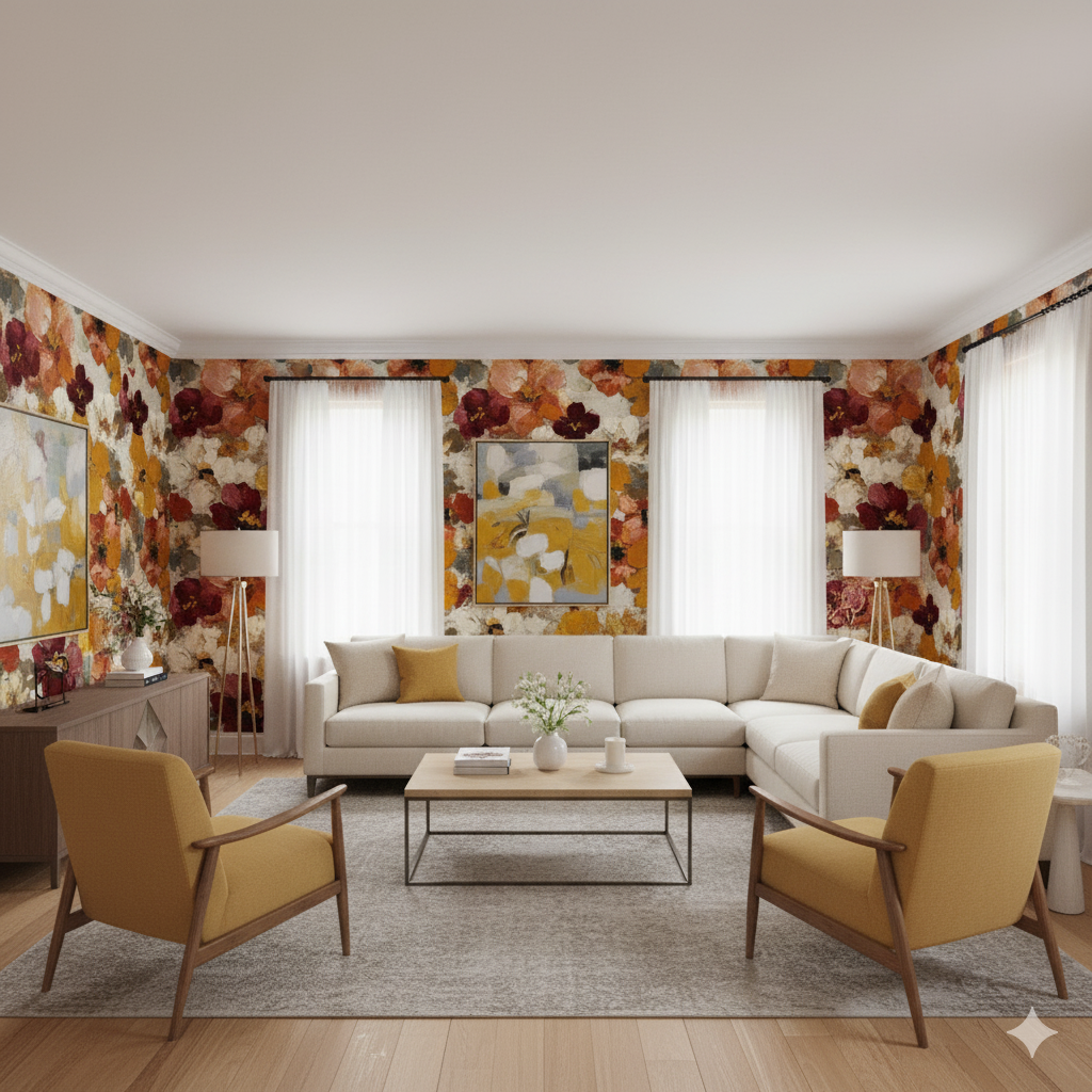 Provençal Bloom Wallpaper