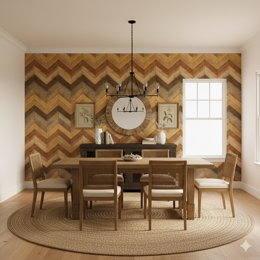 Havana Chevron Wallpaper