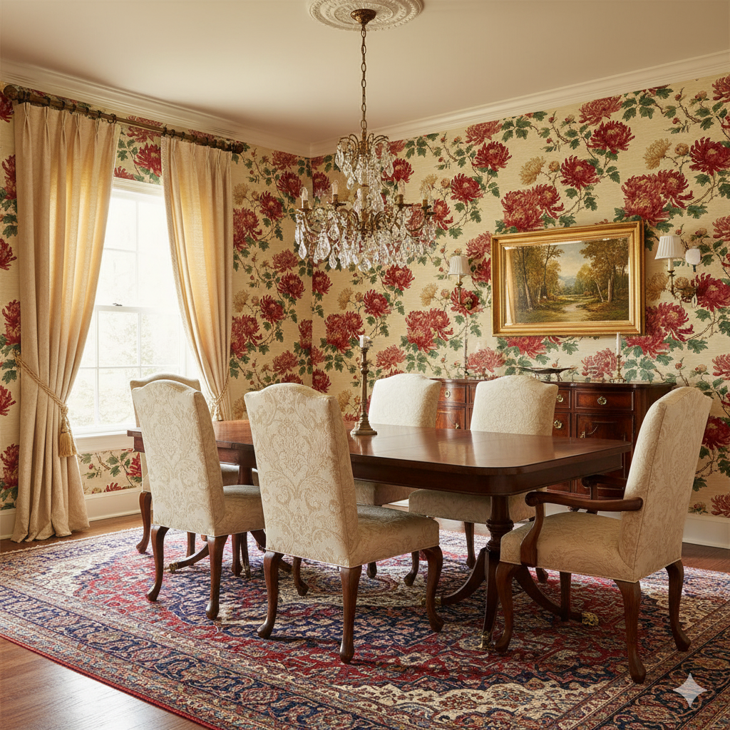 East Asian Bloom Wallpaper