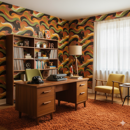 Harvest Groove Wallpaper