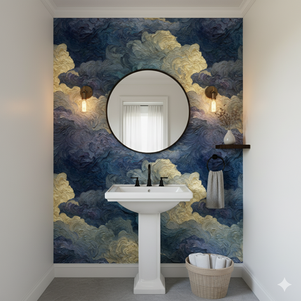 Tempest Oil Wallpaper