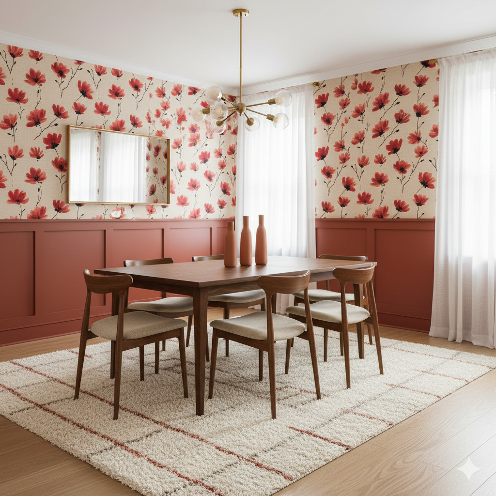 Carmine Bloom Wallpaper