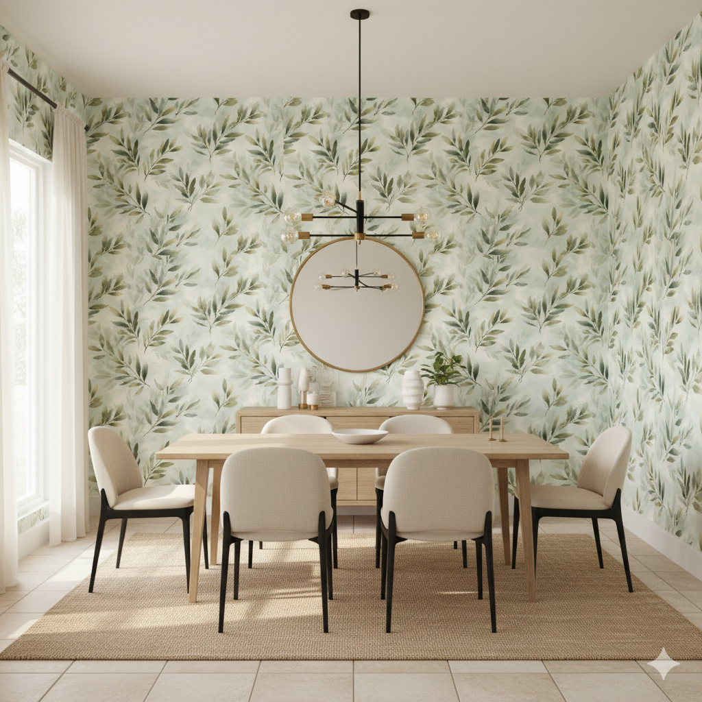 Olive Glade Wallpaper