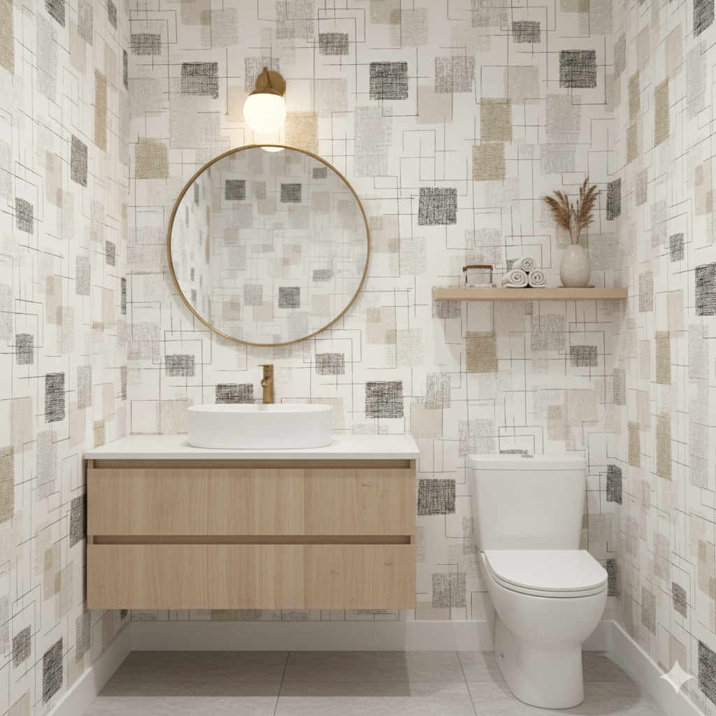 Linework Matrix Wallpaper