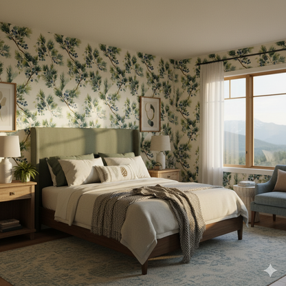 Bitterberry Field Wallpaper