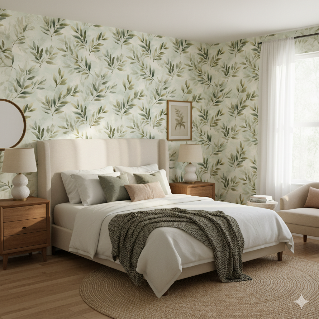 Olive Glade Wallpaper