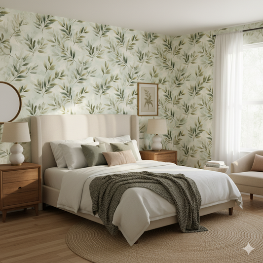 Olive Glade Wallpaper