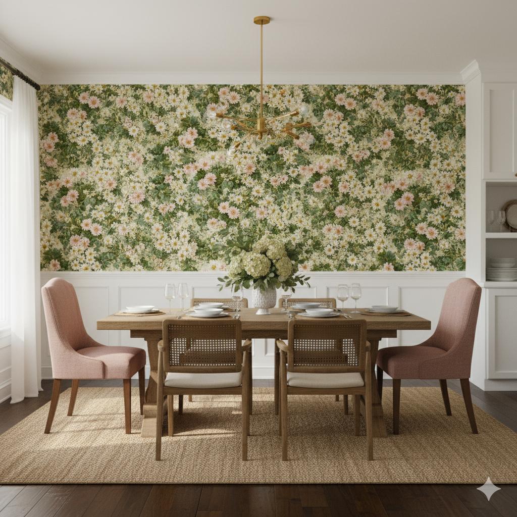 Marigold Meadow Wallpaper