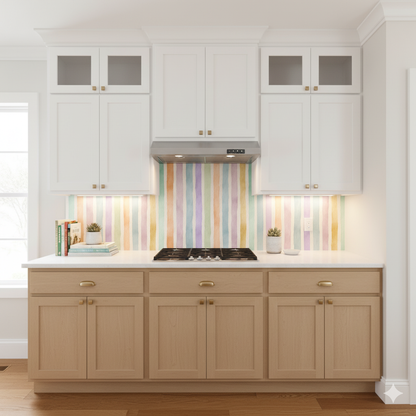 Pastel Promenade Wallpaper