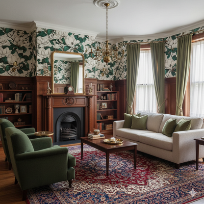 Savannah Row Wallpaper