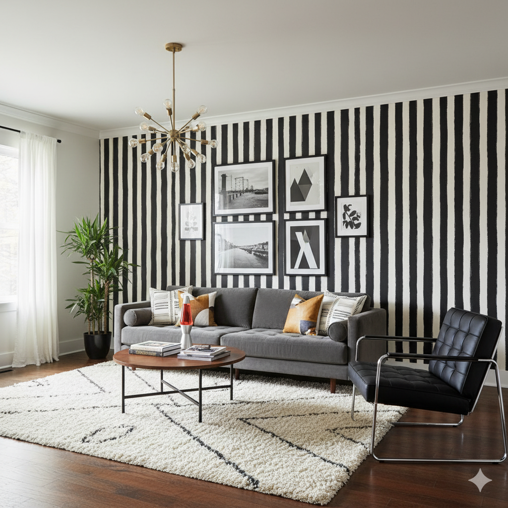 Cortez Stripe Wallpaper