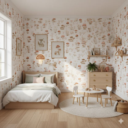 Woodland Forager Wallpaper