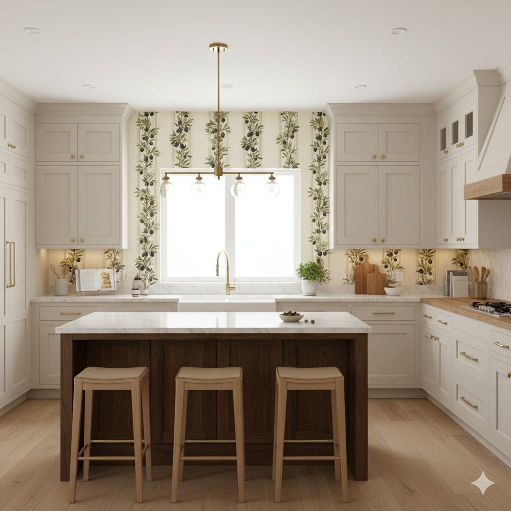 Tuscan Grove Wallpaper