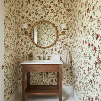 Rosecroft Vine Wallpaper