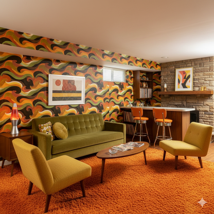 Harvest Groove Wallpaper