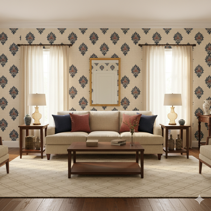 Indigo Crest Wallpaper