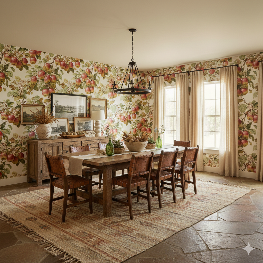 Orchard Lane Wallpaper