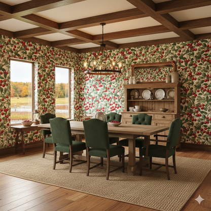 Cranberry Crawl Wallpaper