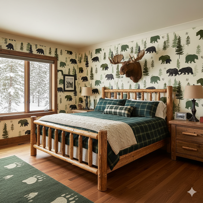 Timberline Hollow Wallpaper