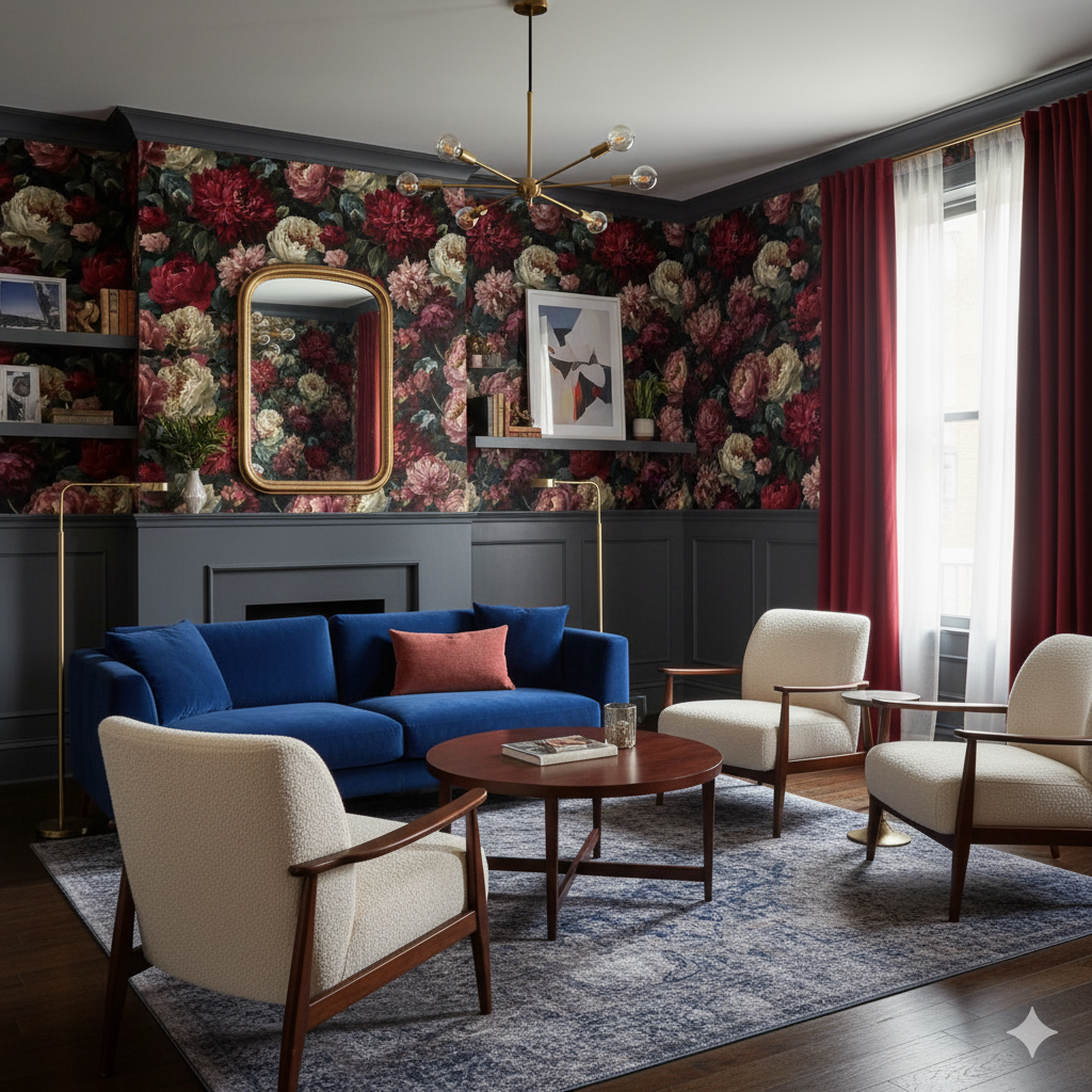 Cardinal Peony Wallpaper