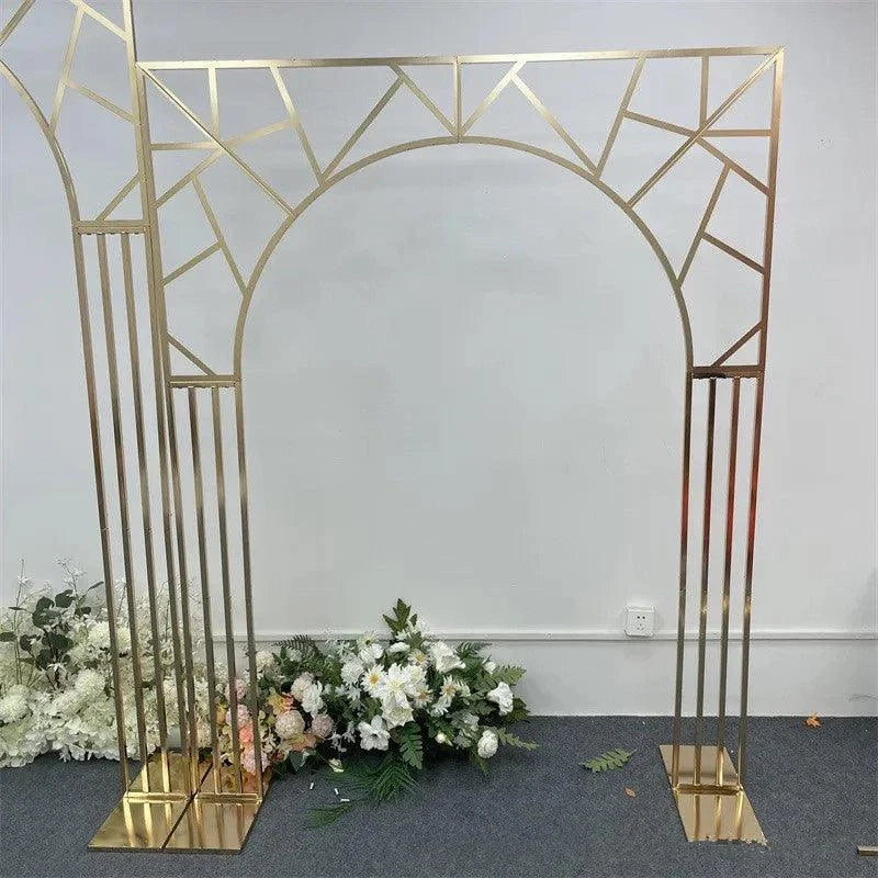 Geometric Arch Wedding Backdrop Decor Stand