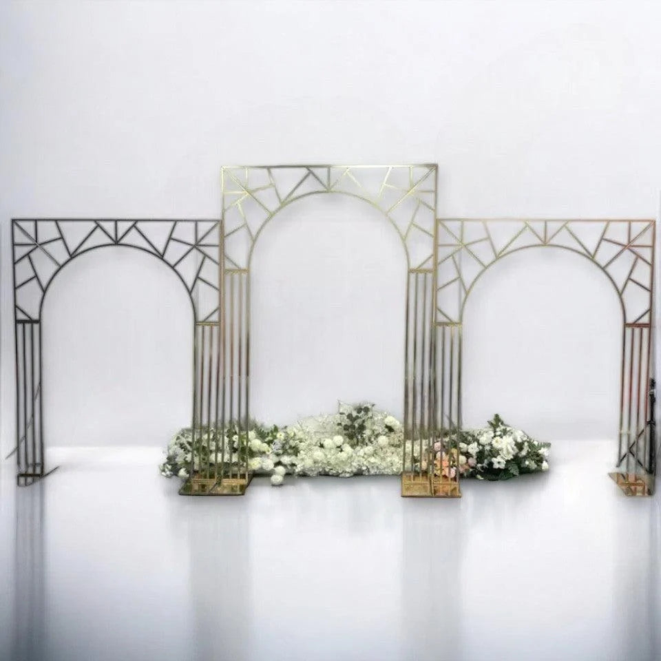 Geometric Arch Wedding Backdrop Decor Stand