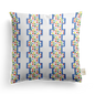 Geometric Leopard Pillow Cover | Featuring Fiesta Colorway