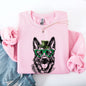 German Shepherd, Adorable Dog, St Patrick's Day, Lucky, Irish Sweatshirt