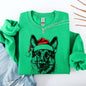 German Shepherd, Santa, Dog, Christmas, Dog Lover, Pet Sweatshirt