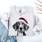 German Shorthaired, Santa, Dog, Christmas, Dog Lover, Pet Sweatshirt