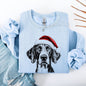 German Shorthaired, Santa, Dog, Christmas, Dog Lover, Pet Sweatshirt