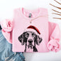German Shorthaired, Santa, Dog, Christmas, Dog Lover, Pet Sweatshirt