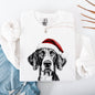German Shorthaired, Santa, Dog, Christmas, Dog Lover, Pet Sweatshirt