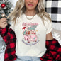 Get In Loser, We're Saving Christmas, Retro, VW, Pink, Santa, Snowman Super Soft Tees