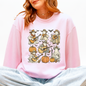 Ghost Cowboys, Halloween, Bats, Spooky Sweatshirt