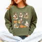 Ghost Cowboys, Halloween, Bats, Spooky Sweatshirt
