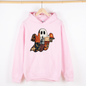 Ghost, Faux Quilt, Classic, Cute, Trad, Halloween, Fall, Autumn, Graphic Hoodie, Hooded Sweatshirt