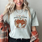 Giddy Up Jingle Horse, Rocking Around, Christmas Carol Comfort Colors Tshirt
