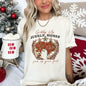 Giddy Up Jingle Horse, Rocking Around, Christmas Carol Comfort Colors Tshirt