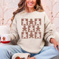 Gingerbread Men, Christmas Cute, Minimalist Sweatshirt