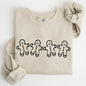 Gingerbread Men, Christmas, Cute, Classic, Traditional, Winter, Santa Sweatshirt