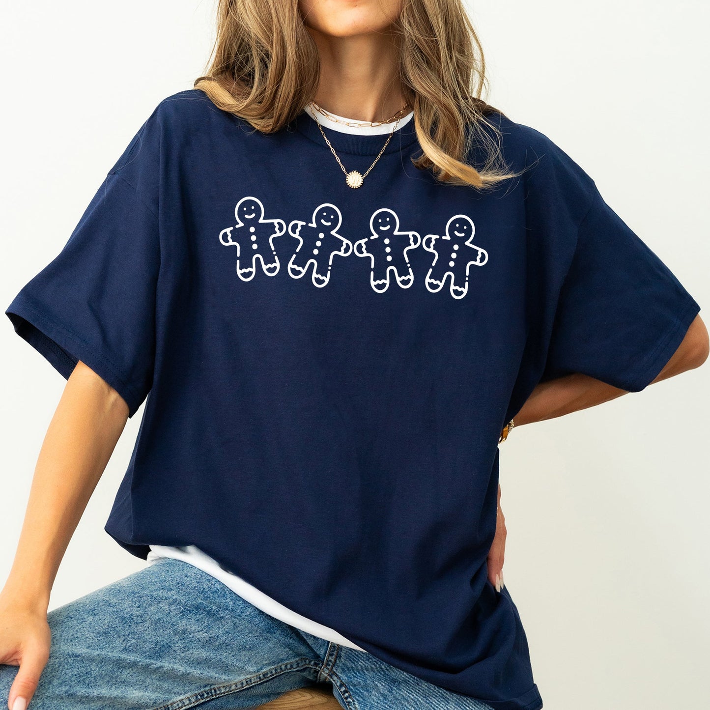 Gingerbread Men, Christmas, Cute, Classic, Traditional, Winter, Santa Tshirt Comfort Colors T-Shirt