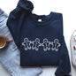 Gingerbread Men, Christmas, Cute, Classic, Traditional, Winter, Santa Sweatshirt