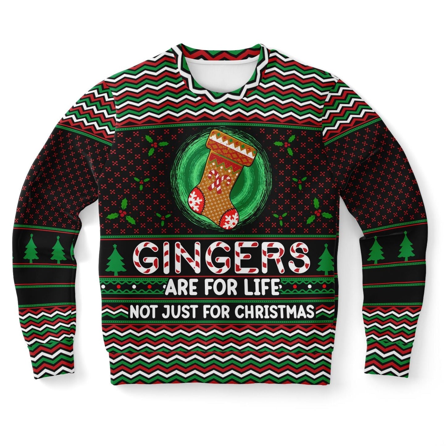 Gingers Are For Life Christmas Sweatshirt