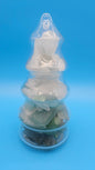 Glass Christmas Tree – Coastal Sea Glass Holiday Décor