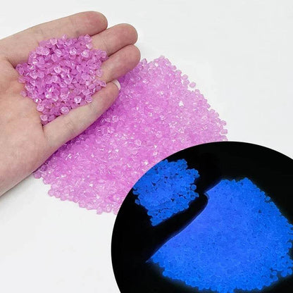 Glow in the Dark Pebbles – Luminous Stones for Garden, Path, Lawn & Aquarium Decor