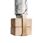 Homi Yoga Block Floor Stand | Gold